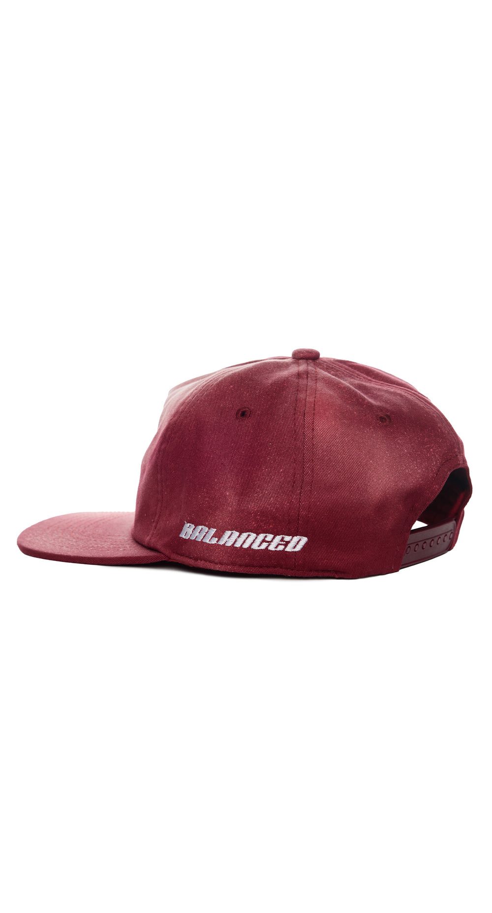 BALANCED FLOWER CAP BURGUNDY